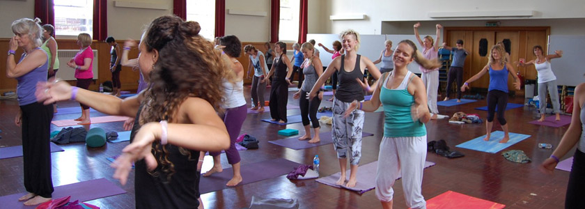 Devon Yoga Festival Seale Hayne 2014